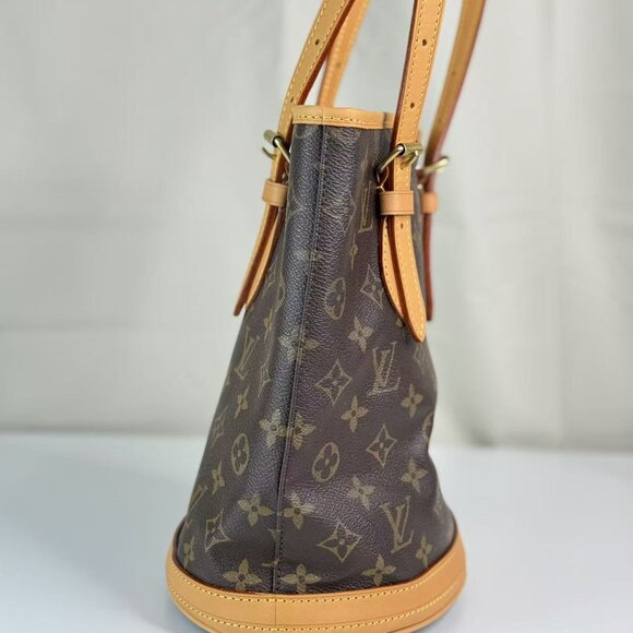 Louis Vuitton Petit Bucket Bag Monogram Canvas - Picture 2 of 9
